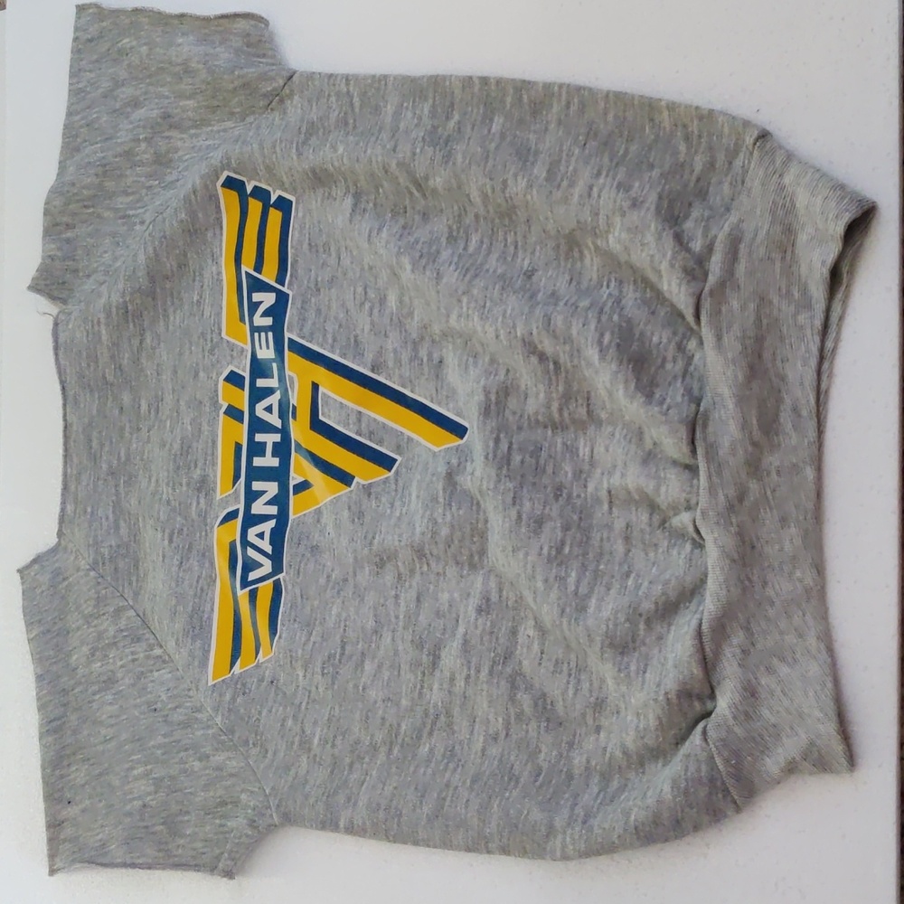 Van Halen 1980's Kids Vintage Sweatshirt size 14/16 Halloween UNISEX NWOT